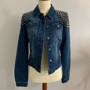 Blue Revival Studded Denim Jacket
